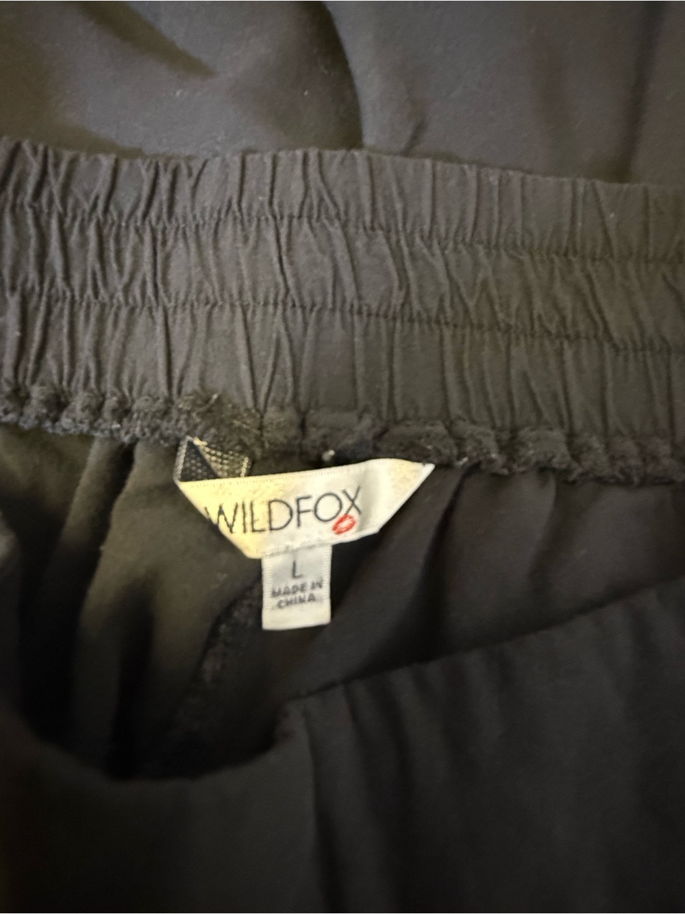 Wildfox Women’s Black Pull-On Shorts Size Large - Picture 3 of 8